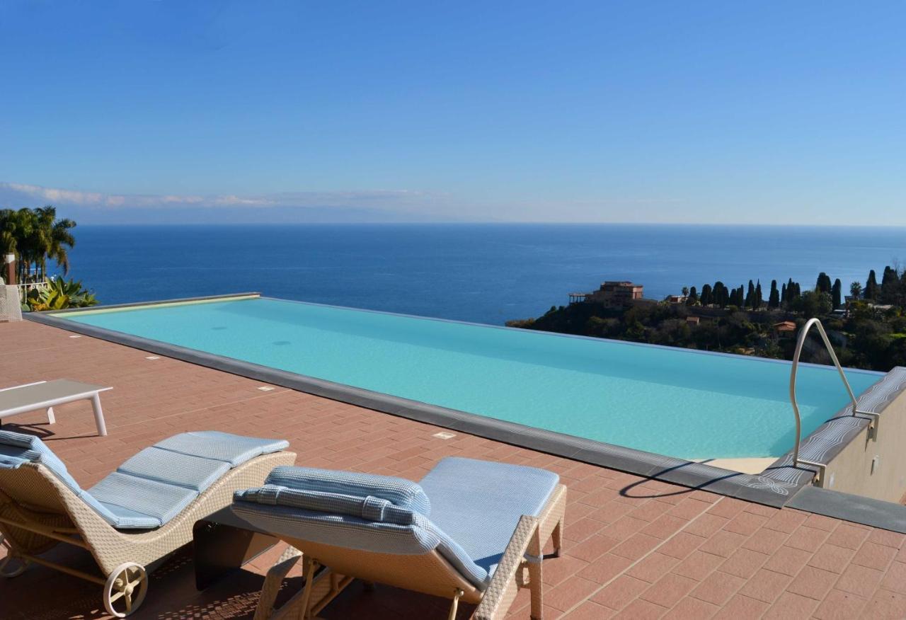 Taormina Skyline Villa ภายนอก รูปภาพ